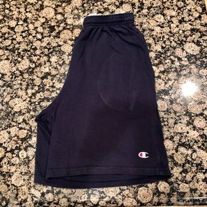 Adult small navy Champion shorts